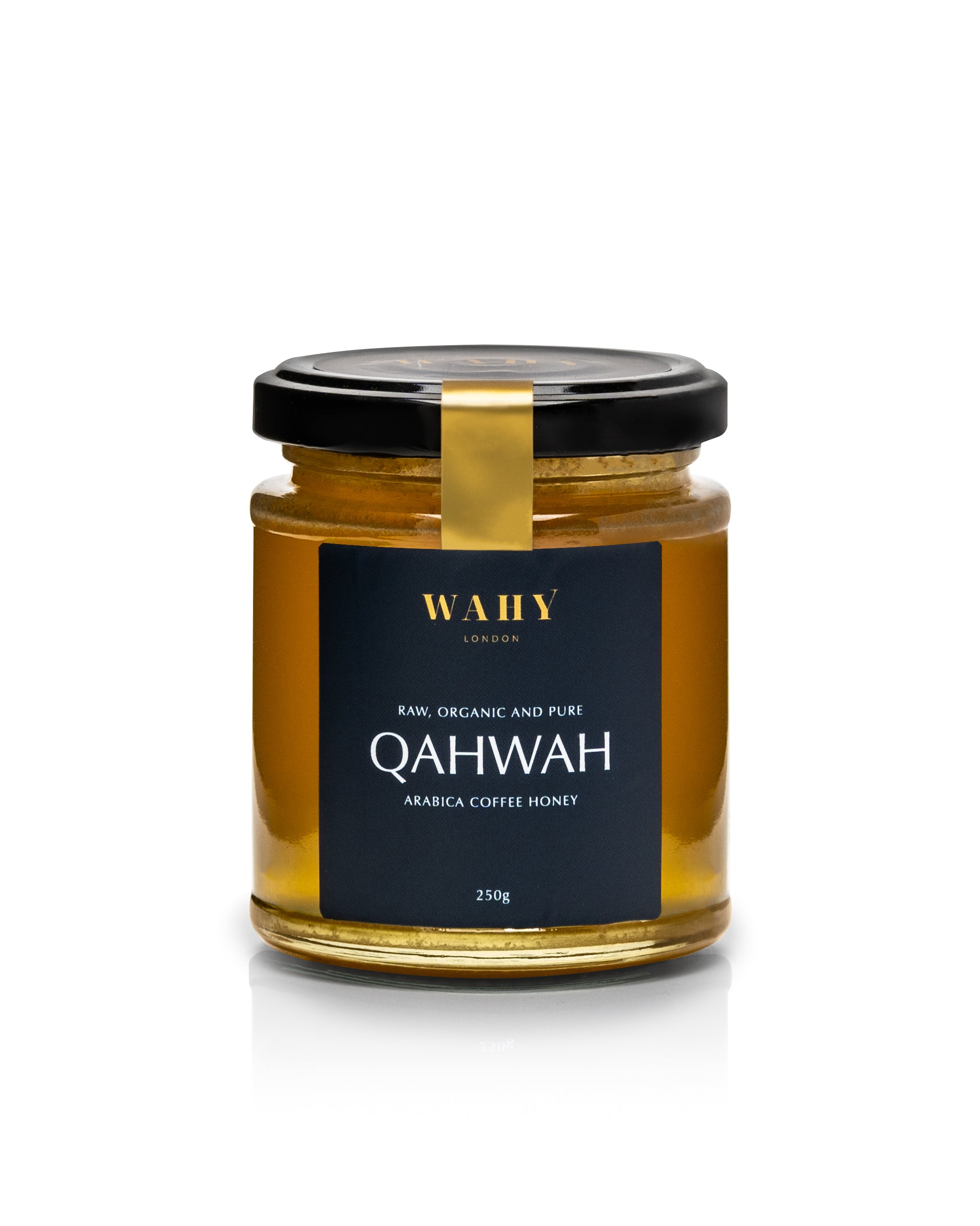 Our coffee infused honey is made from a simple blend of green arabica coffee beans and honey collected from our European ethical bee farms. Over the course of several months, our arabica coffee beans are distilled in our organic honey, resulting in a sweet floral layer with dark contrasting notes that will help any coffee lover get through any hectic day.