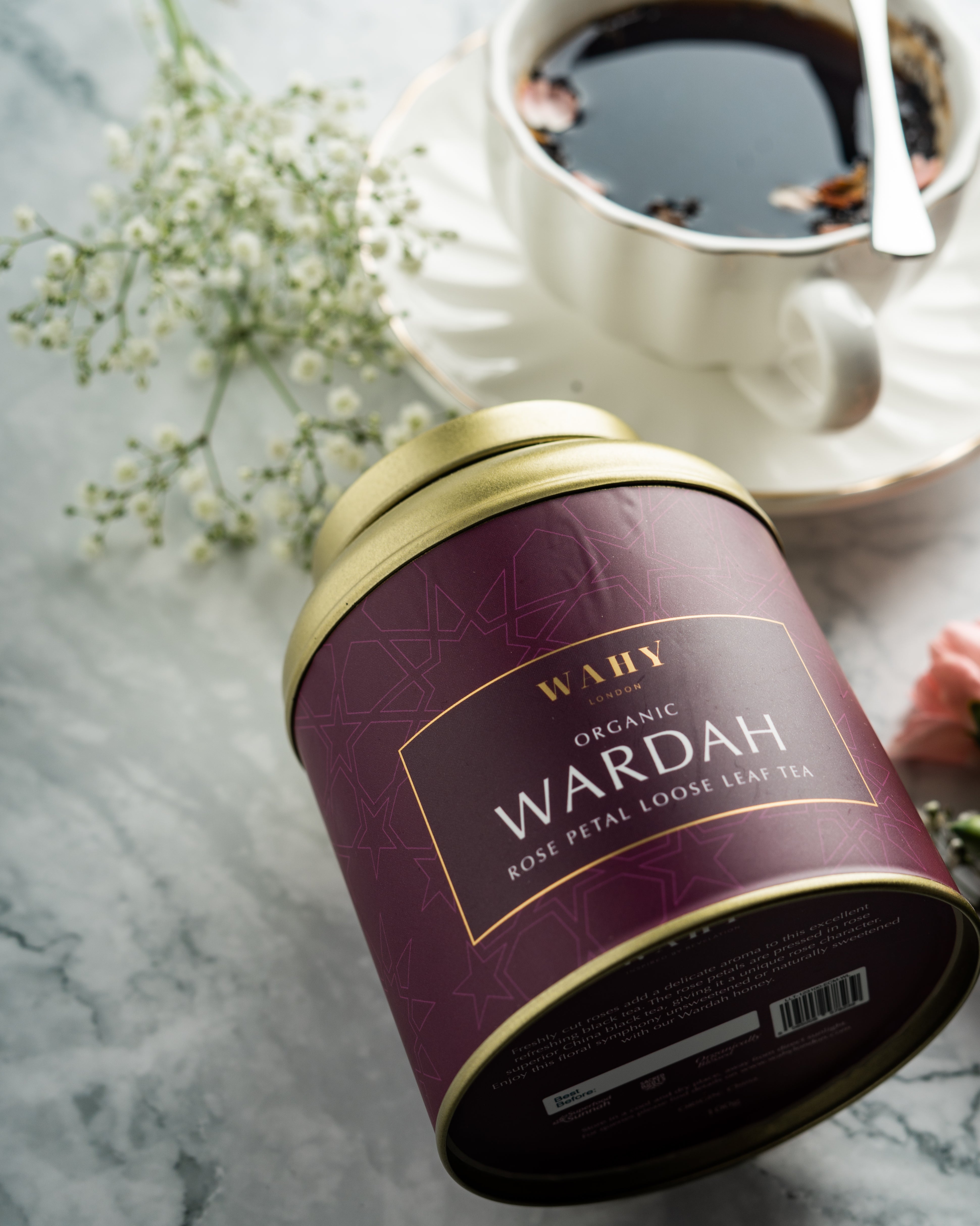 Crafting the Perfect Cup of Wardah Loose Leaf Rose Petal Tea