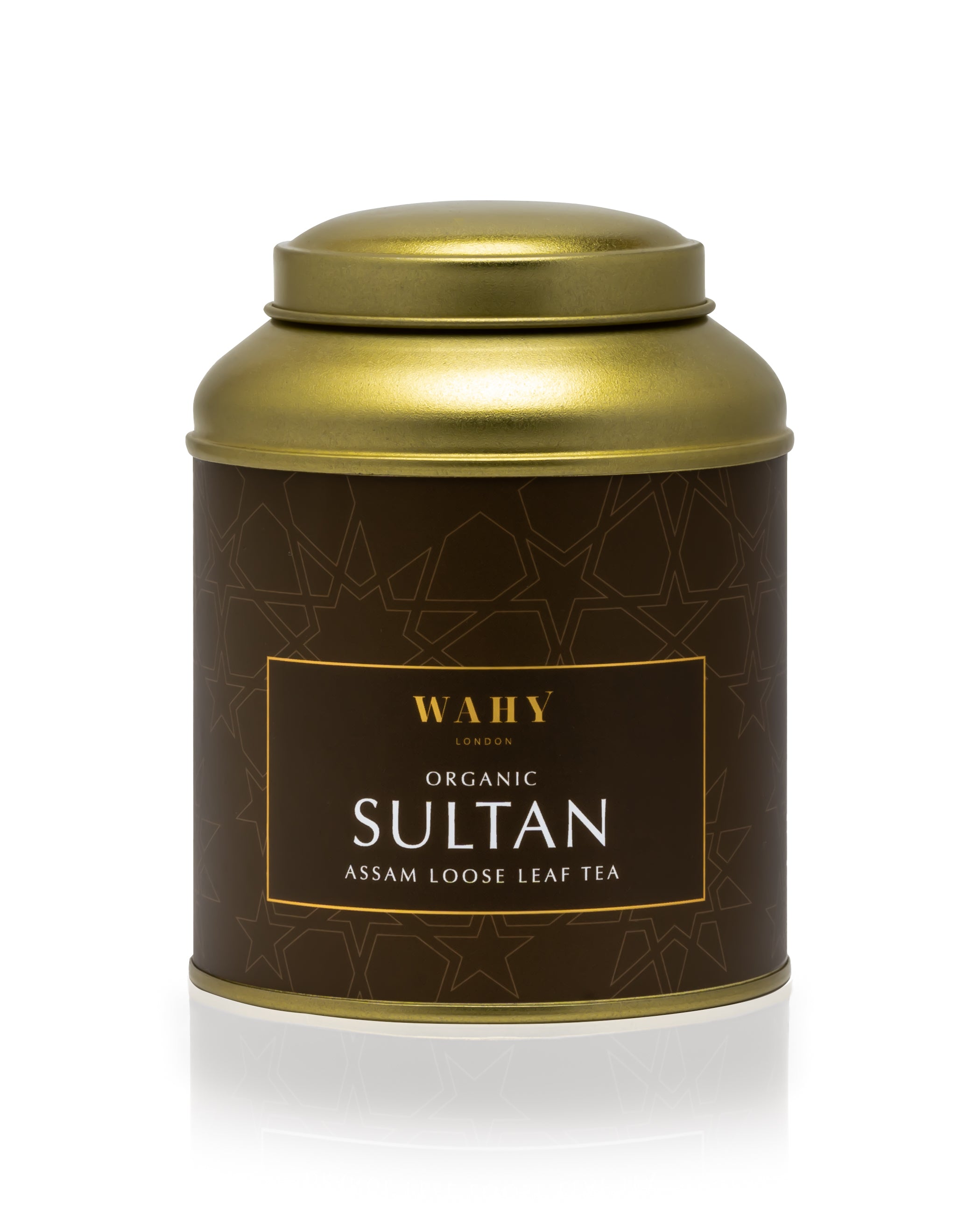Discover SULTAN by WAHY London, a bold, premium Assam loose-leaf tea offering deep flavour, rich aroma and a truly royal black tea experience.

