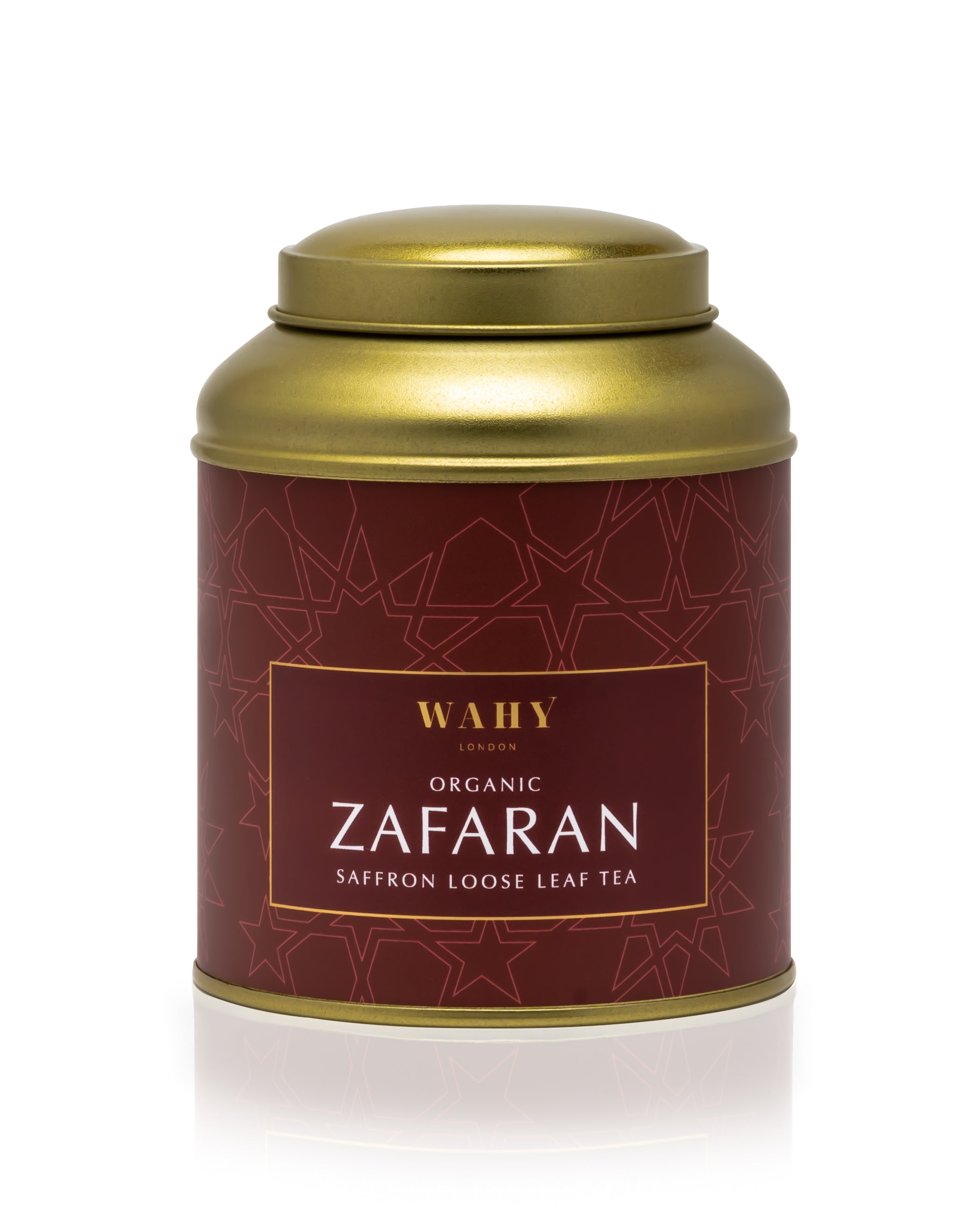 Experience WAHY London’s premium saffron tea, a golden za‘farān infusion offering floral warmth, aromatic depth and a luxurious heritage-inspired tea ritual.